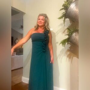 Formal Dark Green Dress